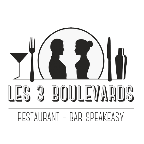 Logo Les 3 Boulevards restaurant Poitiers